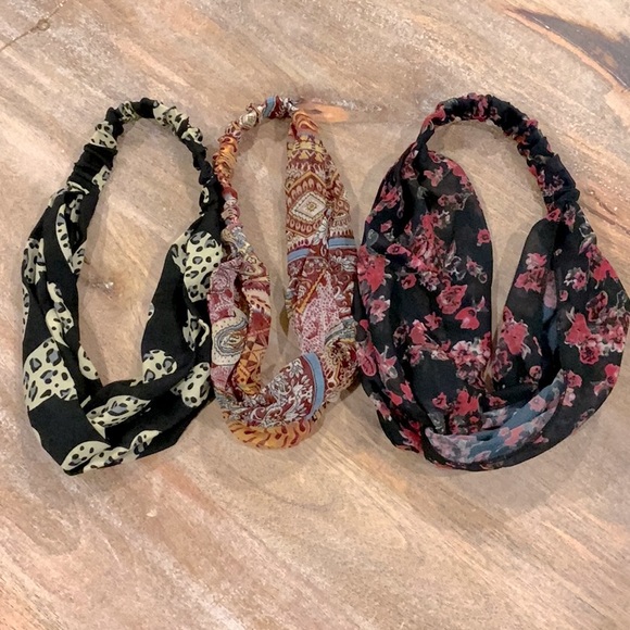 Women's patterned headbands. 3 headbands. - Picture 2 of 5
